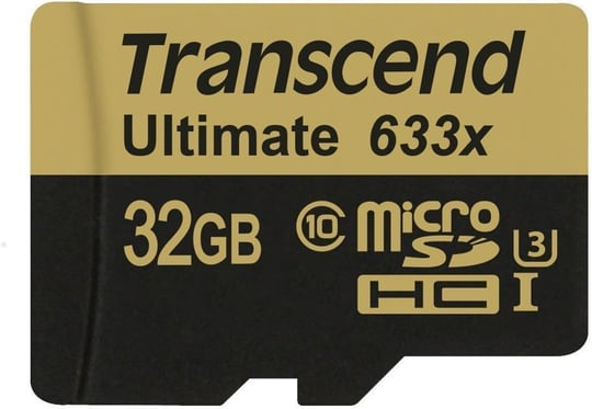 Transcend Ultimate microSDHC UHS-I U3 32 GB Hafıza Kartı MLC SD Adaptörlü (95 Mbps Okuma, 85 Mbp Yazma)