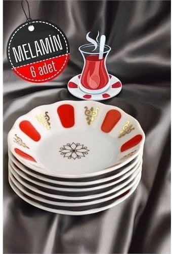 Transformacion Melamin Çay Tabağı 6 Adet