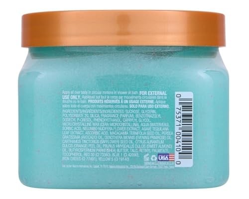 Tree Hut Lotus Su Shea Şeker Ovma | Peeling Vücut Ovma Yumuşak ve Nemlendirilmiş Bir His için Ölü, Kuru Cildi Temizler | Besleyici Temel Vücut Bakımı | 18 oz.