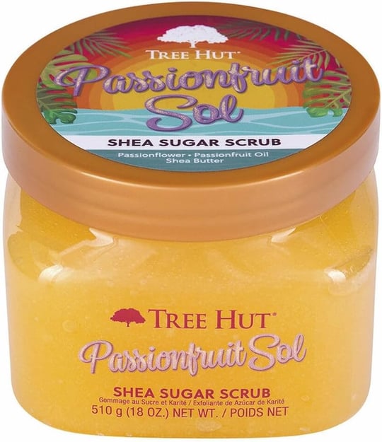Tree Hut Passionfruit Sol Shea Sugar Scrub Vücut Peelingi 510Gr