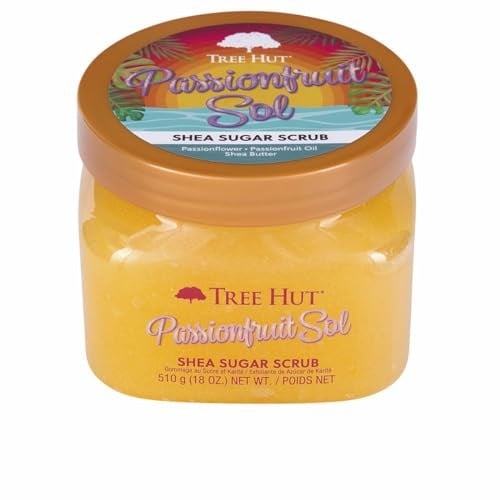 Tree Hut Passionfruit Sol Shea Sugar Scrub Vücut Peelingi 510Gr