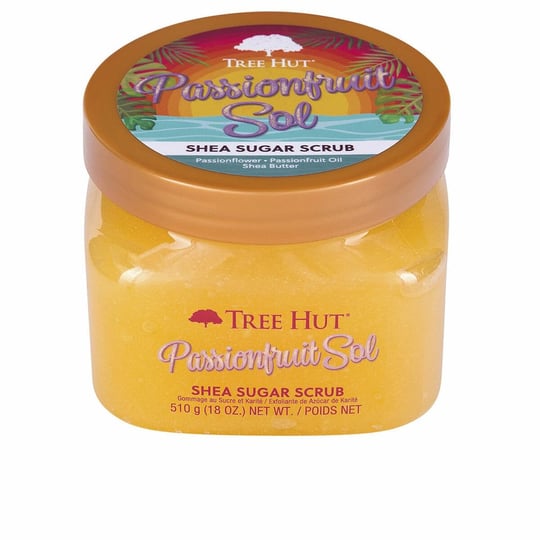 Tree Hut Passionfruit Sol Shea Sugar Scrub Vücut Peelingi 510Gr