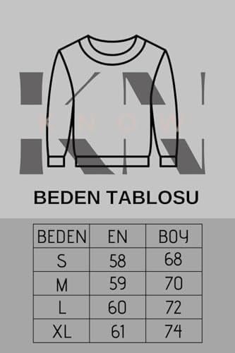 TrendSeninle Kadın Vizon Düz Bisiklet Yaka Sweatshirt