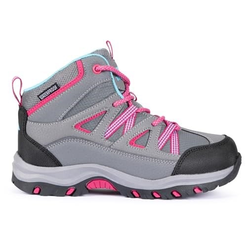 Trespass Erkek Çocuk Outdoor Bot GILLON II - UNISEX MID CUT BOOT, 5003089274