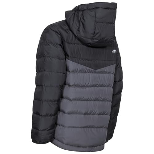 Trespass Erkek Çocuk Padded Mont, UCJKCAN20002-BLK