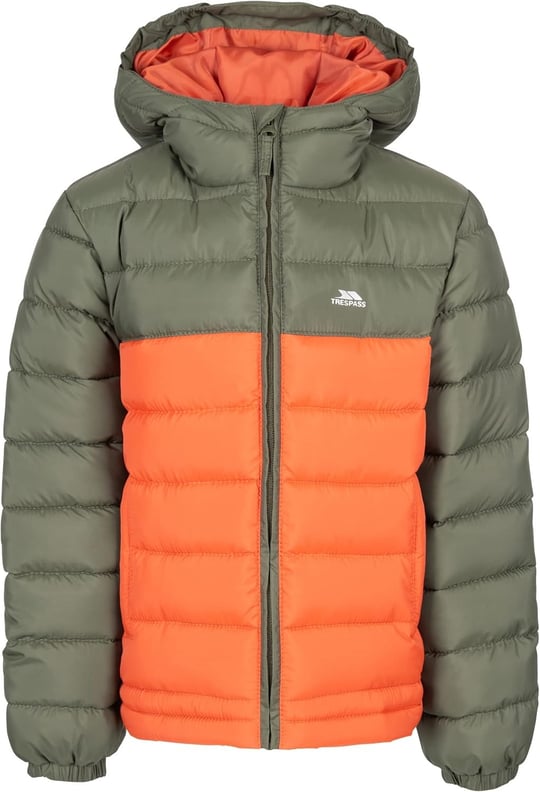 Trespass Erkek Çocuk Padded Mont, UCJKCAN20002-IVY - Seçenekler: 5-6 Yıl
