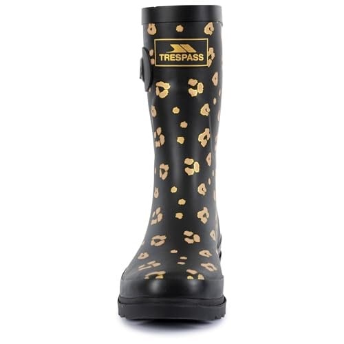 Trespass FAFOBOTR0014 CELESTE - FEMALE MID HEIGHT WELLY Leopard Kadın Outdoor Çizme