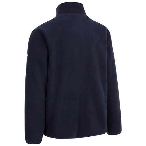 Trespass MAFLFLTR0063 Tatsfield Male Fleece AT400 Black Erkek Outdoor Polar