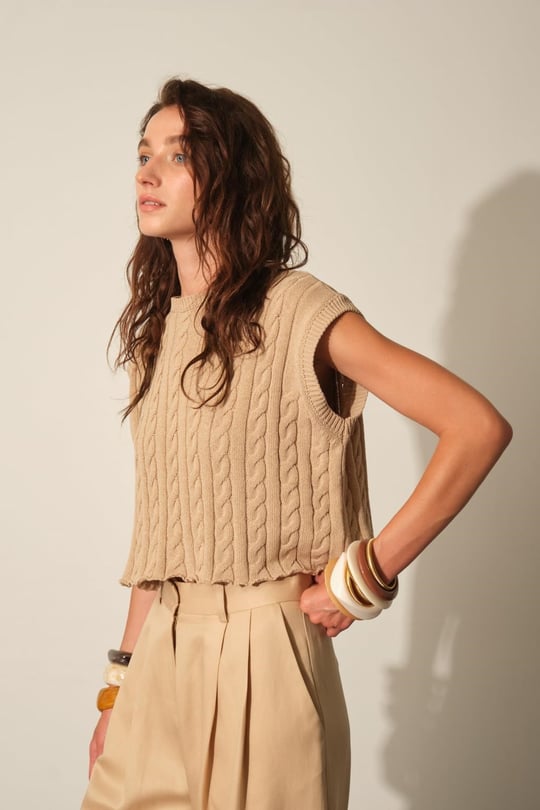 Triko Süveter - Bedenler: S, M, L