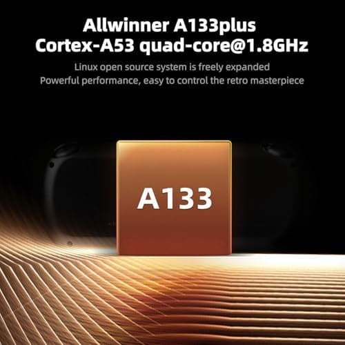 Trimui Smart Pro Oyun Konsolu 4.96-İnç 720x1280 IPS Ekran Dahili 64G TF Kart Video Oyun Konsolları 5000mAh Lityum Pil Çoklu Simülatörleri Destekler Günlük Oyun Konsol - Seçenekler: Gri-64G, 64G--Siyah