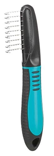 Trixie 24161 kürk keçeleri, kavisli dişler, 18 cm, siyah, mavi