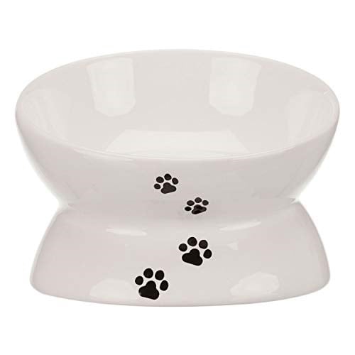 Trixie Kedi Mama ve Su Kabı Yükseltilmiş Ergonomik Seramik 0.15Lt 13 cm Beyaz