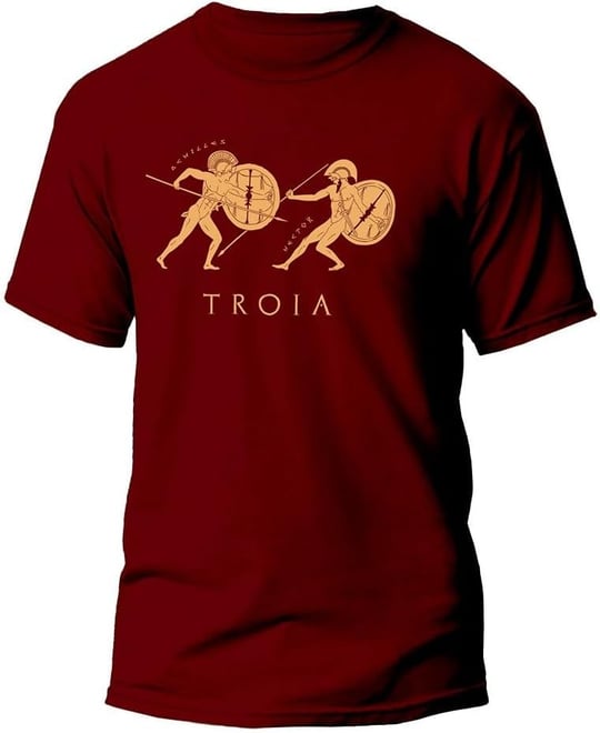TROIA - HECTOR vs ACHILLES - Özel Tasarım Tişört-1 -