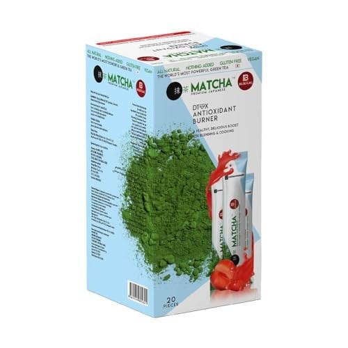 Tropik Market Orijinal Bandrollü Matcha Premium Japanese Toz Maça Çayı 20 x 10 G