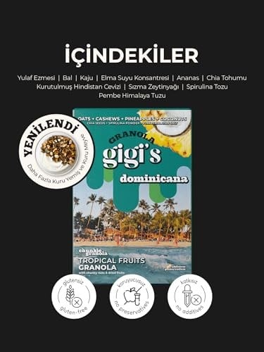 Tropikal Meyveli Granola