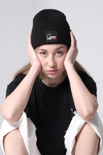 TSC HOUSE Unisex 22WCBE481U Change Your Mind Nakışlı Bere, Siyah, Tek Beden
