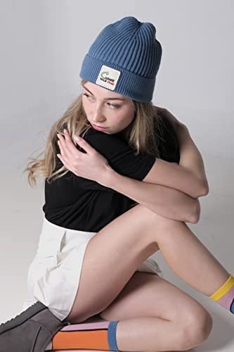TSC HOUSE Unisex 22WCBE482U Change Your Mind Nakışlı Bere, Turkuaz, Tek Beden