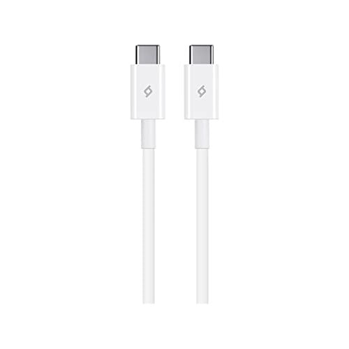 ttec USB-C - USB-C 120cm 60W PD/QC Hızlı Şarj/Data Kablosu Beyaz