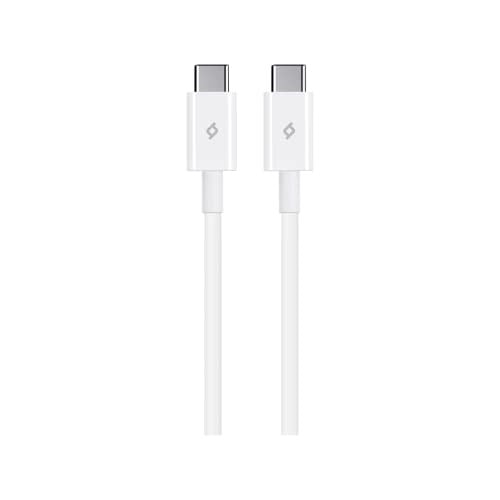 ttec USB-C - USB-C 120cm 60W PD/QC Hızlı Şarj/Data Kablosu Beyaz