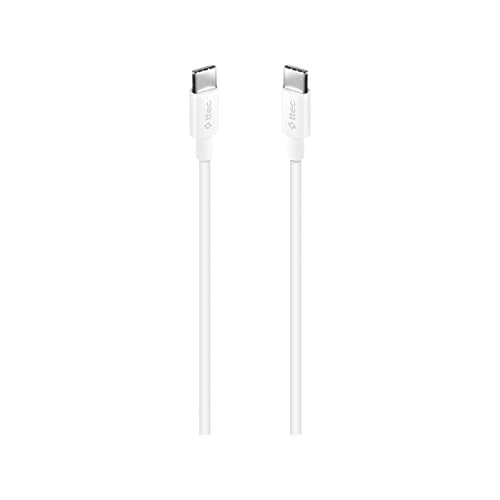 ttec USB-C - USB-C 120cm 60W PD/QC Hızlı Şarj/Data Kablosu Beyaz