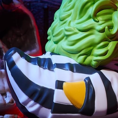 TUBBZ Box Edition Beetlejuice Koleksiyoncu Vinil Kauçuk Ördek Figürü - Resmi Beetlejuice Merchandise - Televizyon, Film ve Video Oyunları