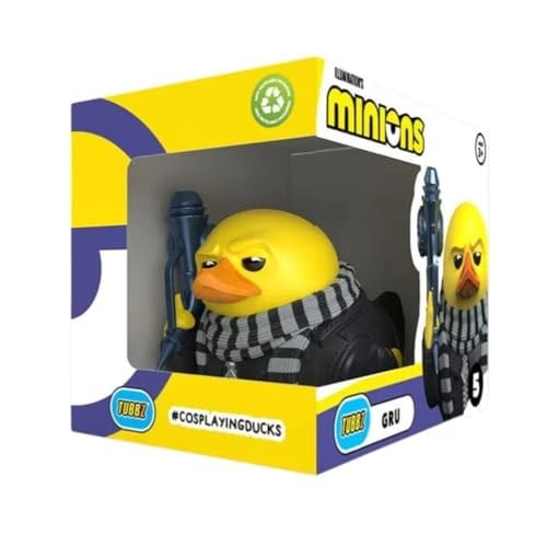 TUBBZ Kutu Sürümü: Minions - Gru Cosplaying Lastik Ördek Vinil Figür