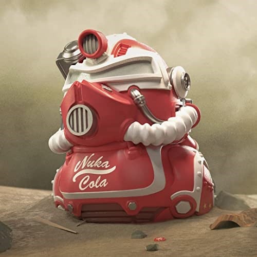TUBBZ Kutulu Baskı Nuka Cola T-51 Koleksiyon Vinil Kauçuk Ördek Figürü - Resmi Fallout Ürünü - Gerilim TV ve Video Oyunları