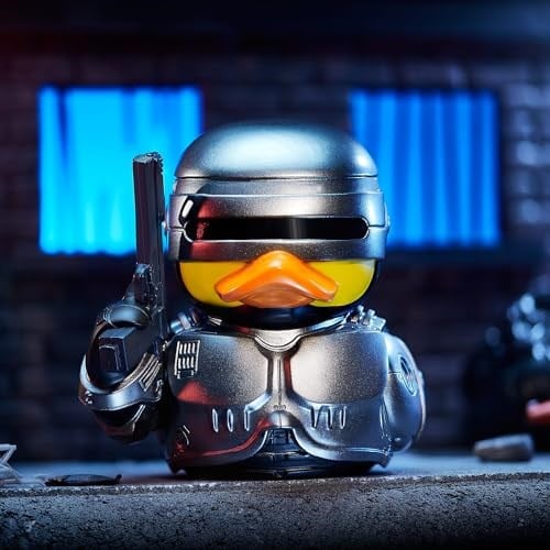 TUBBZ Kutulu Baskı: Robocop Cosplaying Kauçuk Ördek Vinil Figür