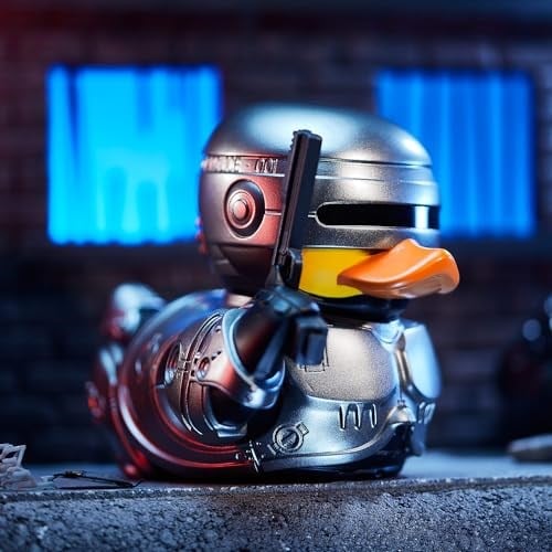 TUBBZ Kutulu Baskı: Robocop Cosplaying Kauçuk Ördek Vinil Figür