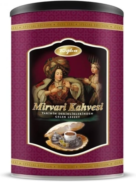 Tuğba Kuruyemiş Mirvari Kahvesi Metal Kutu 300 Gr