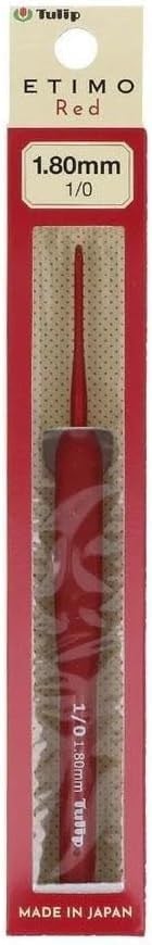 Tulip Etimo Red Yumuşak Saplı Yün Tığ no 1,80 mm