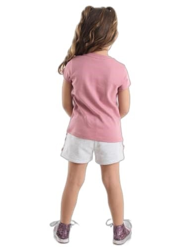 Tüllü Lily Kız Çocuk T-shirt Şort Takım