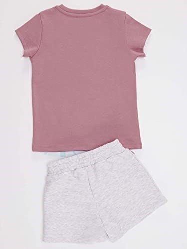 Tüllü Lily Kız Çocuk T-shirt Şort Takım