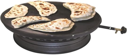 TüpGazlı Saç Tüplü Gözleme Yufka Katmer Sacı Sağlam Emaye 53cm