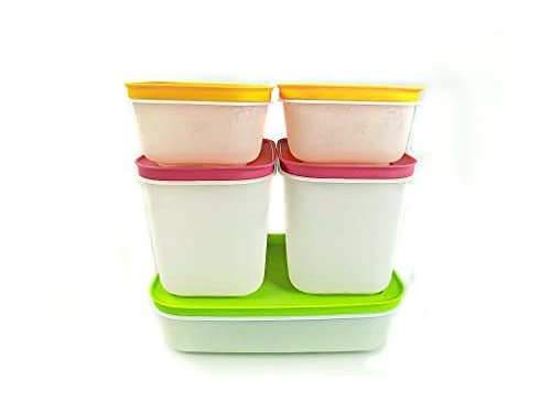 Tupperware Alaska Set 5Li ( Derin Dondurucu İçin ) 1,1L (2) +1,0L + 450ml (2)