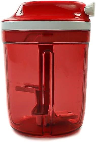 Tupperware Chef Multi-Chef Kırmızı Süpersonik, Kesme ve Dövme Speedy Girl için