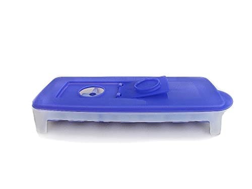 Tupperware Dondurucu kabı buz küpü mor-beyaz buz küpü mucizesi G29 31087