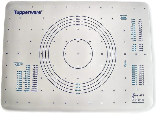 Tupperware pişirme için de Teigunterlage Mavi hamuru Fix & hazır fırın altlığı