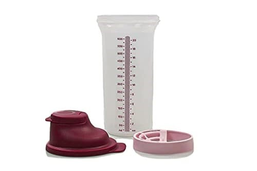 Tupperware Pişirme Mix-Fix şekşek 600 ml Shake-It lila Shaker ölçüm - karıştırma kabı Shaky…