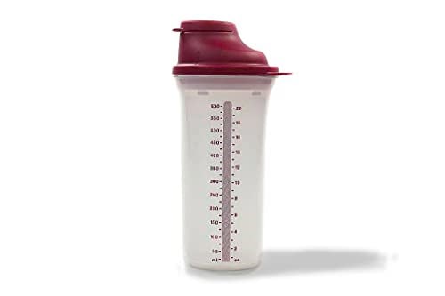 Tupperware Pişirme Mix-Fix şekşek 600 ml Shake-It lila Shaker ölçüm - karıştırma kabı Shaky…