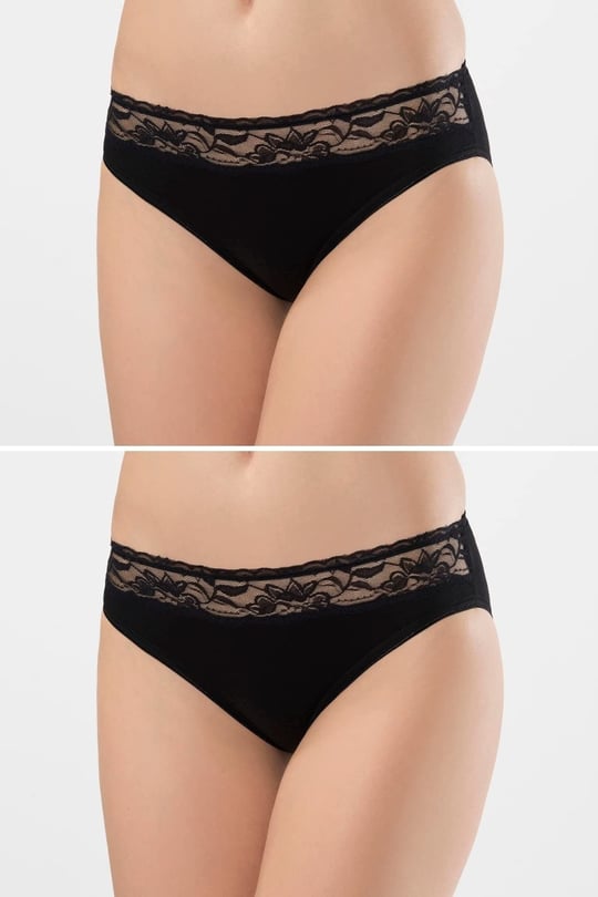 Türen 262 İkili Likralı Dantelli Bikini