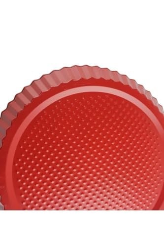 Turta Tart Kalıbı Kırmızı 28cm