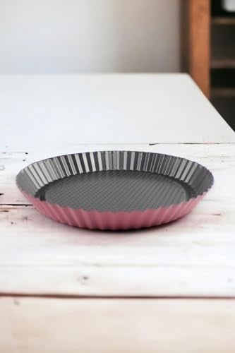 Turta Tart Kalıbı Pembe 28cm
