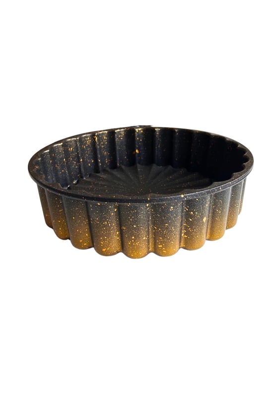 Turta Ve Tart Kek Kalıbı Royal Gold Kalın Döküm Üç Katmanlı Kaplama 525 Gram