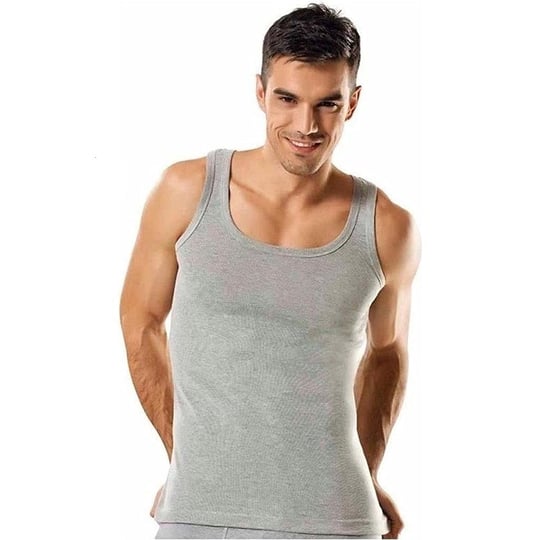 Tutku 6 Adet Gri Ribana Spor Atlet Gri XL