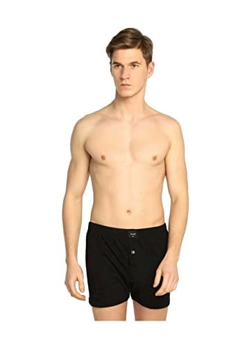 Tutku 6 Adet Siyah Renk Havlu Bel Boxer Siyah L