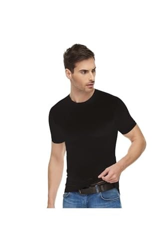 Tutku Elit 2li Paket Erkek Sıfır Yaka T-Shirt,%94 Pamuk%6 Elastan, Siyah-Beyaz, XL Beden
