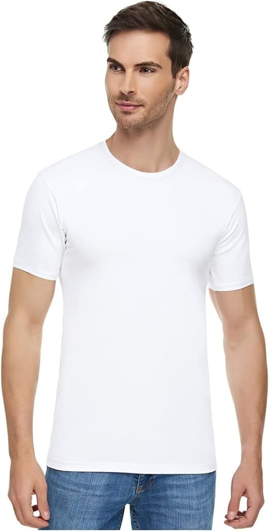 Tutku Elit Tutku Elit 6 Adet Beyaz Renk Penye Sıfır Yaka Atlet Fanila Beyaz 2XL