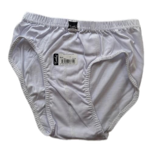 Tutku Erkek Çocuk Slip Külot 2li BEYAZ%100 Pamuk 6-9 YAŞ