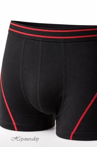 Tutku İç Giyim 6lı Paket Erkek Çocuk Pamuklu Elastan Boxer TEC0133